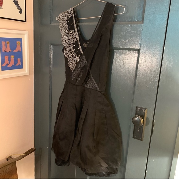 Mischen Silk Organza Lace Dress - Picture 6 of 9